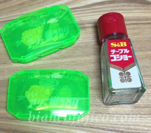 アリの巣コロリの大きさ