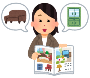 家具屋さんの画像