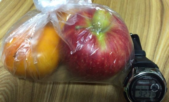 固い柿を柔らかくする方法画像