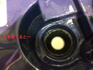 超音波加湿器お手入れ掃除画像
