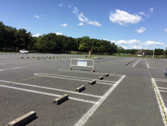 ひたち海浜公園ネモフィラに近い駐車場画像