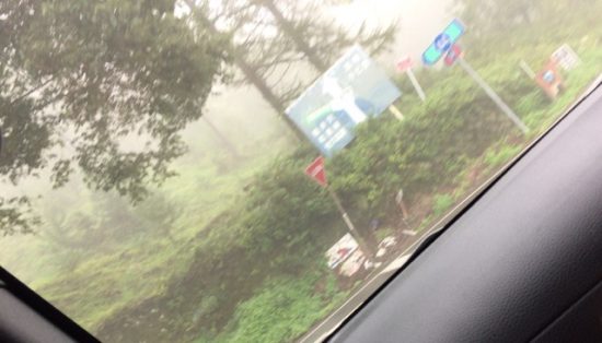 佐久高原内山牧場までの道のり画像